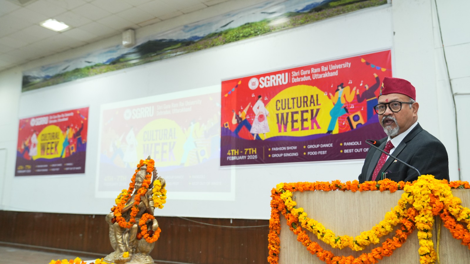 श्री गुरु राम राय विश्वविद्यालय में सांस्कृतिक सप्ताह का जोरदार आगाज़