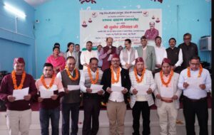 कैबिनेट मंत्री सुबोध उनियाल ने टिहरी प्रेस क्लब की नवनिर्वाचित कार्यकारिणी को दिलाई शपथ