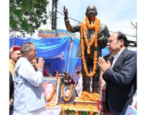 डॉ. अम्बेडकर का जीवन समाज के हर वर्ग के लिए प्रेरणास्रोत- गणेश जोशी