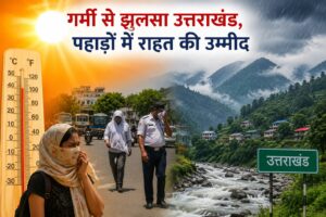 गर्मी से झुलसा उत्तराखंड, पहाड़ों में राहत की उम्मीद
