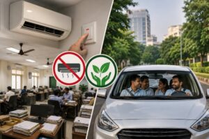 ऊर्जा बचत के लिए बड़ा फैसला- सरकारी दफ्तरों में AC बंद, कारपूल से चलेगा सिस्टम