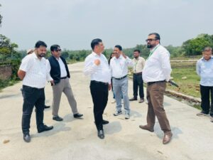 अवैध निर्माणकर्ताओं पर शिकंजा कसने मैदान में उतरे एमडीडीए उपाध्यक्ष बंशीधर तिवारी