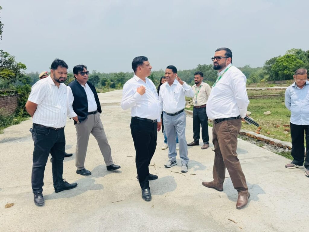 अवैध निर्माणकर्ताओं पर शिकंजा कसने मैदान में उतरे एमडीडीए उपाध्यक्ष बंशीधर तिवारी