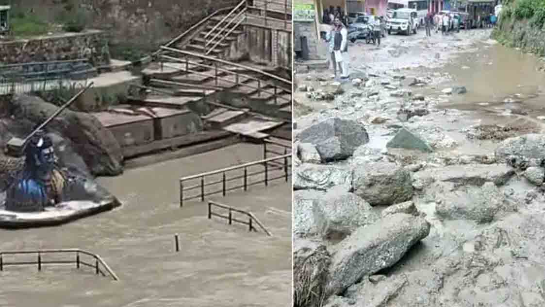 चारधाम यात्रा में लगातार बारिश से हालात भयावह, नदियां उफान पर; बदरीनाथ नेशनल हाईवे बंद