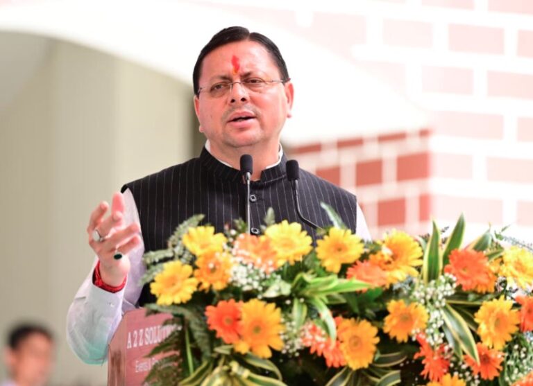 सरकार स्वयं जनता के द्वार पहुंचकर कर रही समस्याओं का समाधान- मुख्यमंत्री धामी