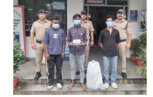 नेहरू कॉलोनी में नकबजनी का खुलासा, तीन आरोपी गिरफ्तार