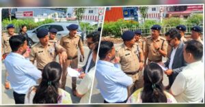 मोहब्बेवाला में लगातार हादसों पर प्रशासन सख्त, डीएम-एसएसपी ने किया दिल्ली-देहरादून हाईवे का निरीक्षण